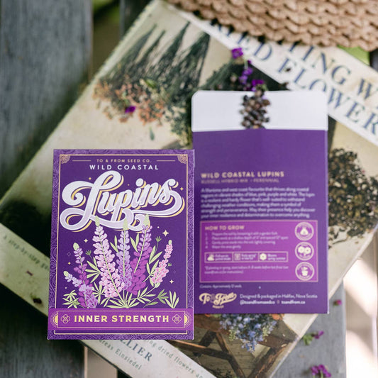 Wild Coastal Lupin Seed Packet – Inner Strength