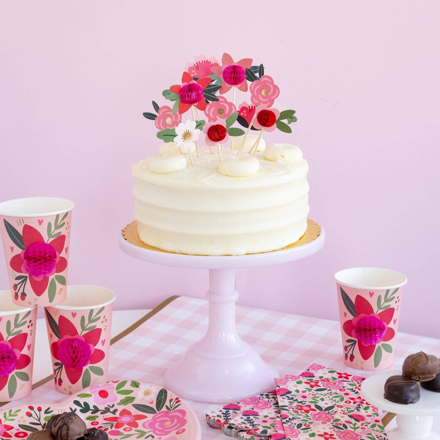 Floral Party Picks