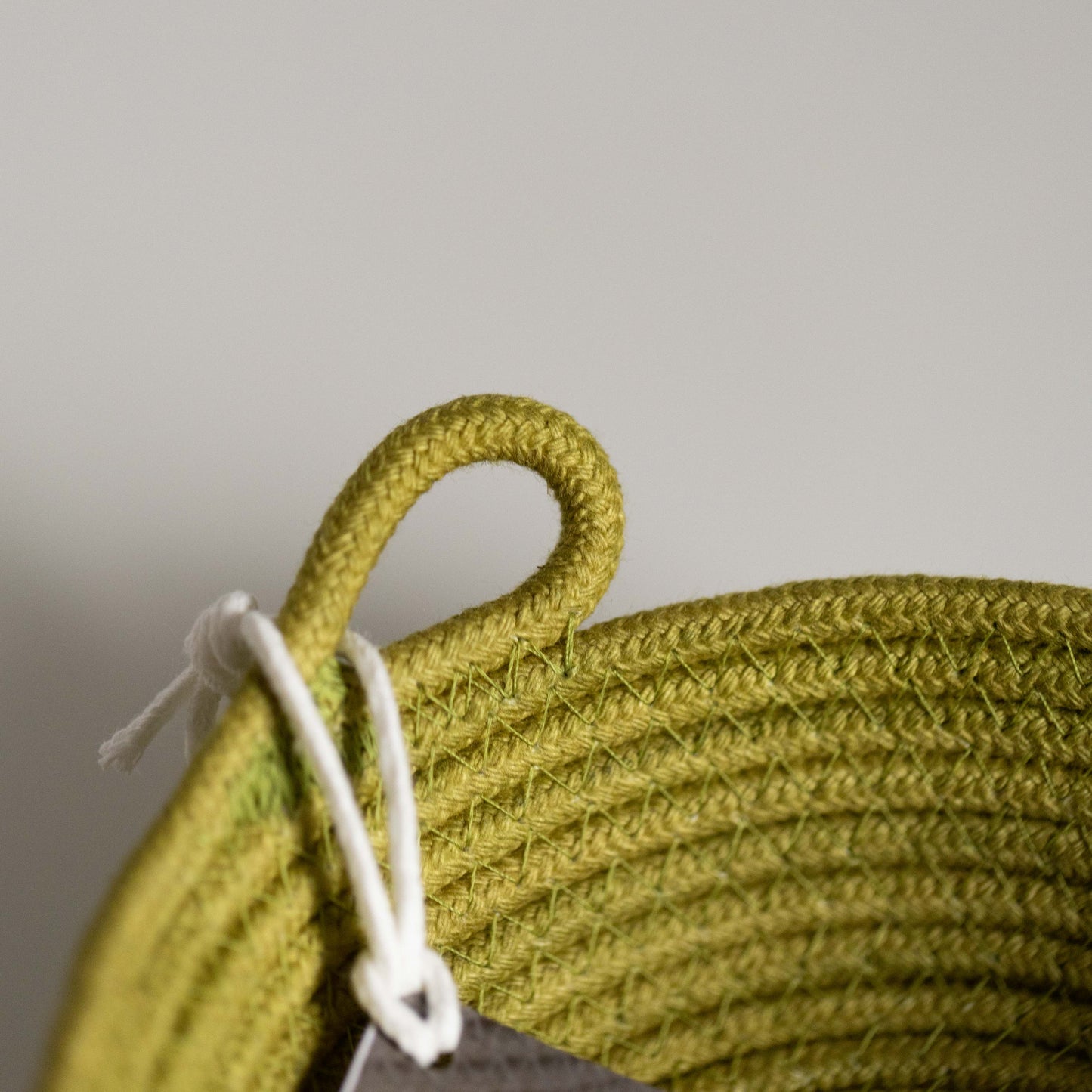 Trinket Bowl, Dyed Cotton Rope