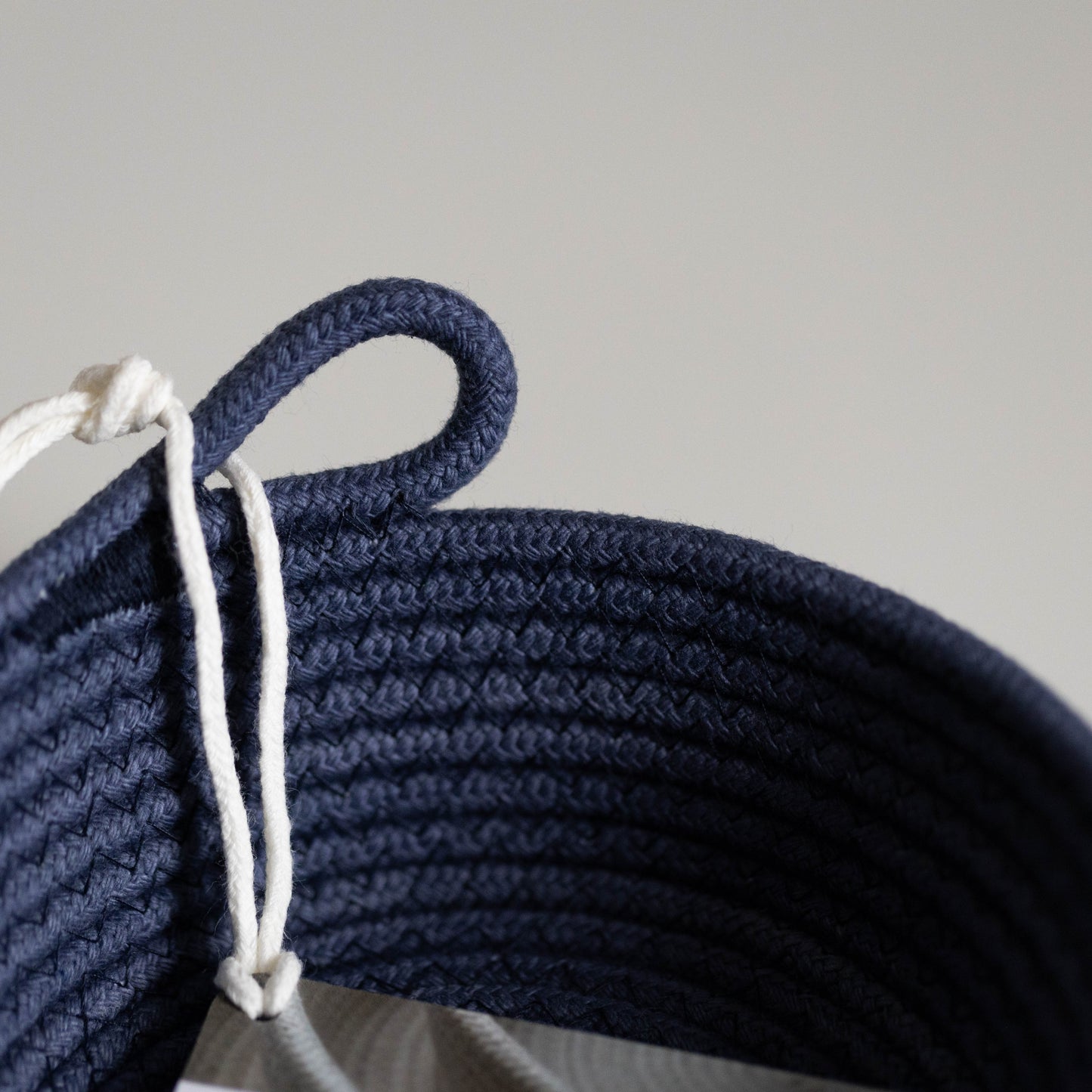 Trinket Bowl, Dyed Cotton Rope