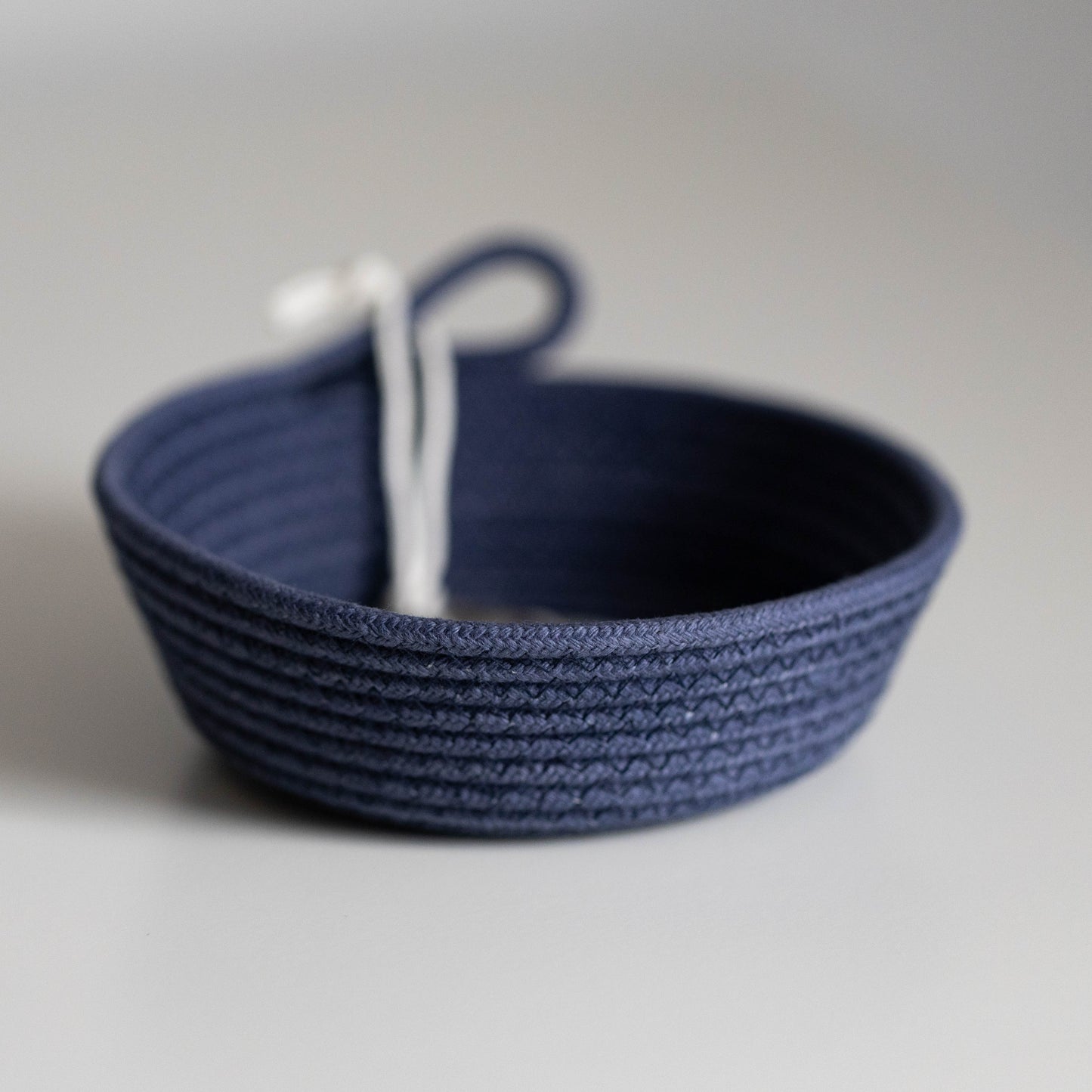 Trinket Bowl, Dyed Cotton Rope