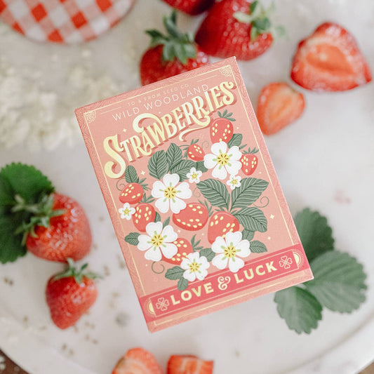 Wild Woodland Strawberry Seed Packet