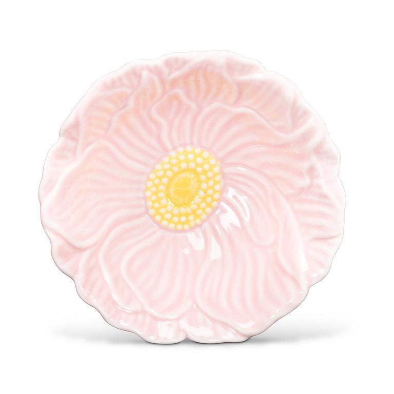 Pink Flower Dish