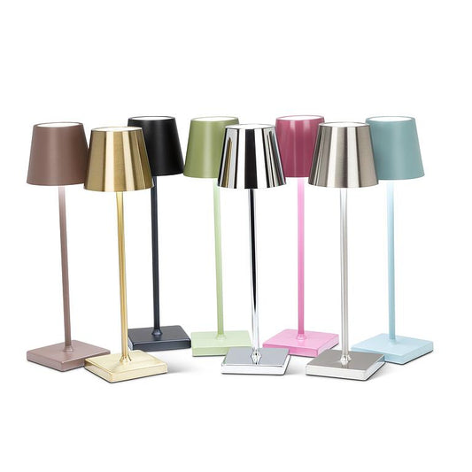 Green Classic Shade LED Table Light