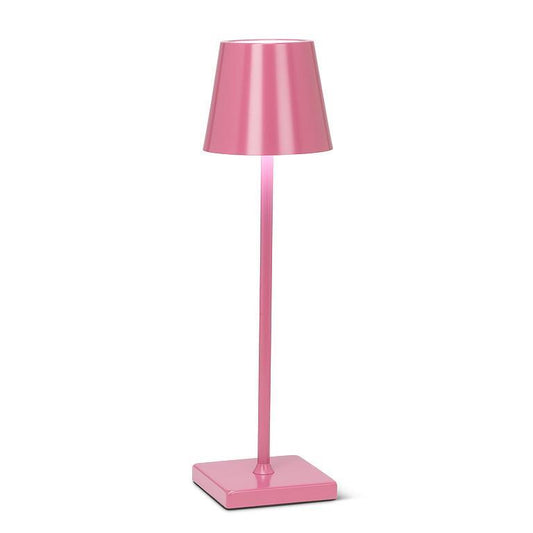 Pink Classic Shade LED Table Light