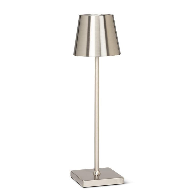 Silver Classic Shade LED Table Light
