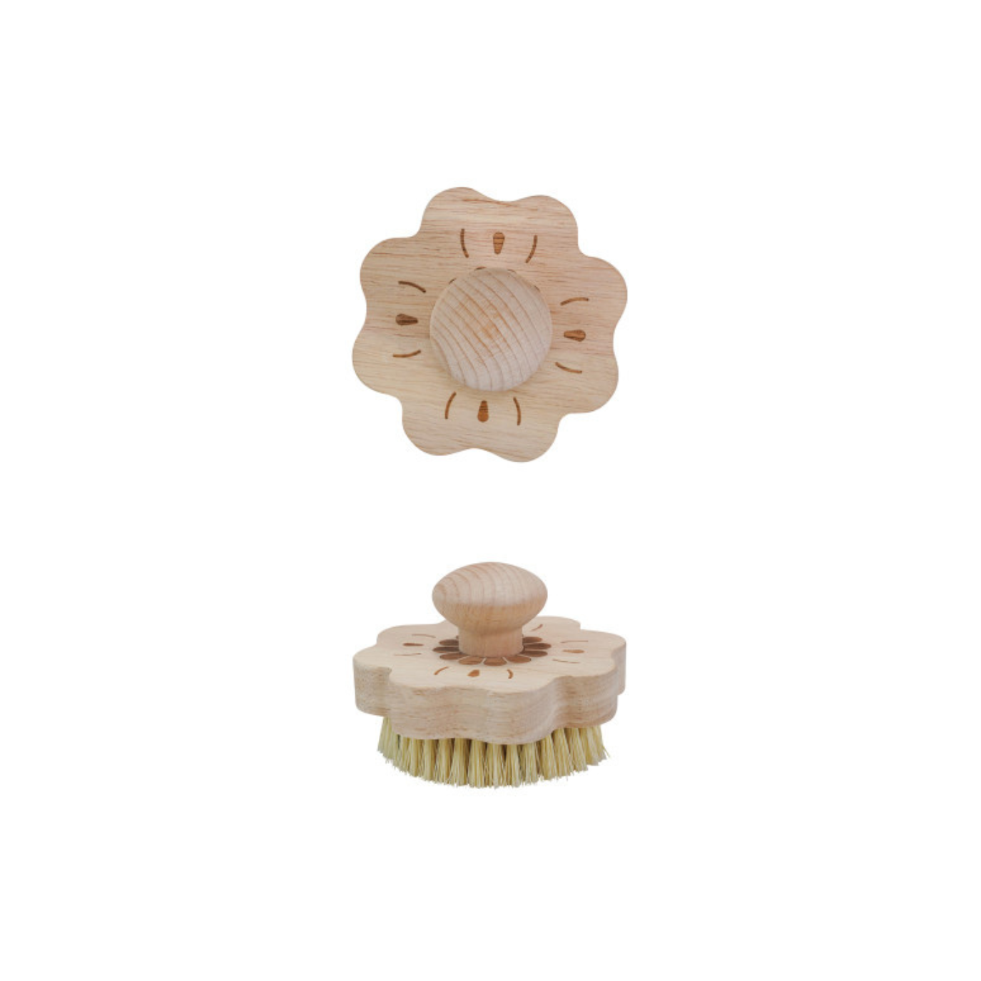 Flower Shaped Dish Brush