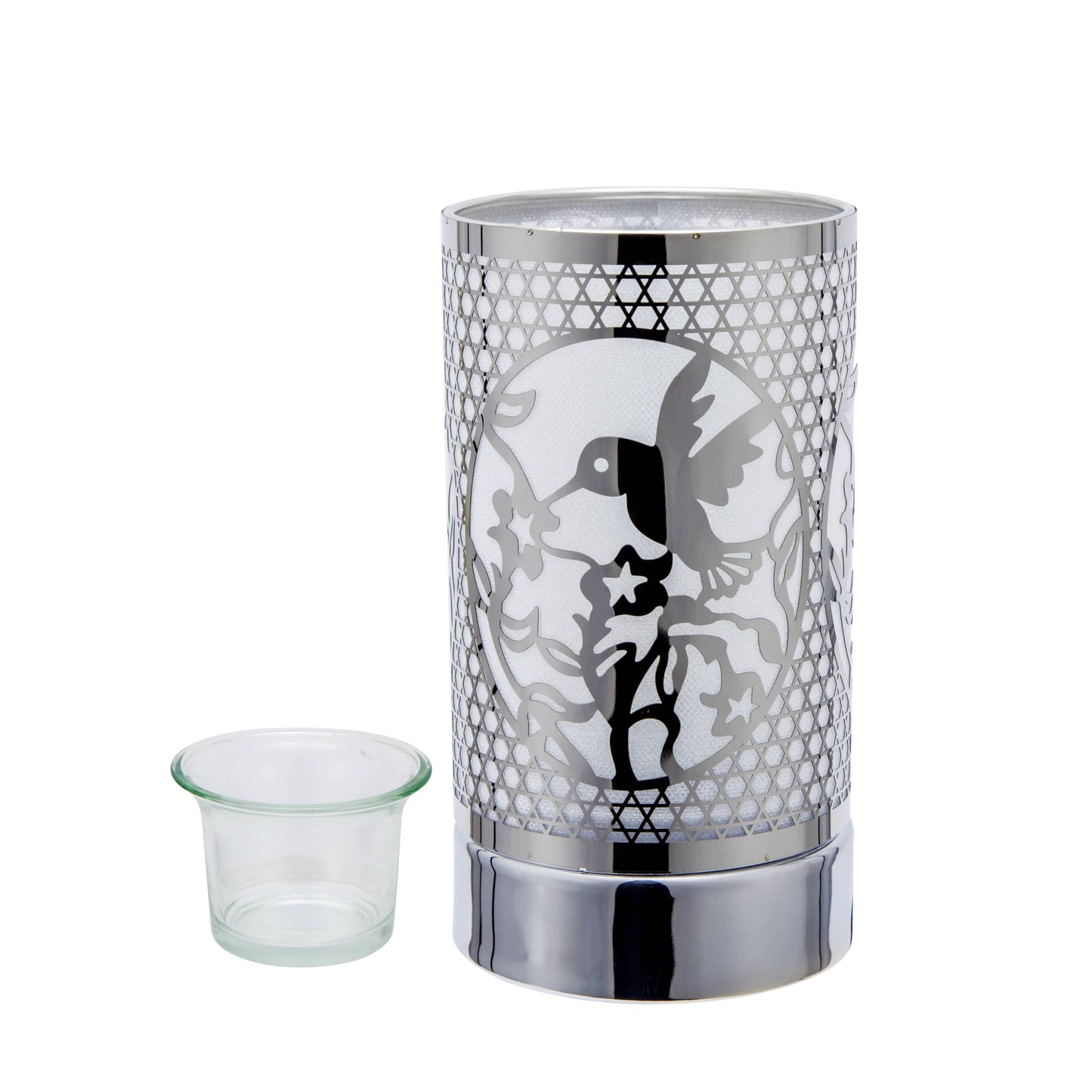 Copper Hummingbird Wax Warmer Light