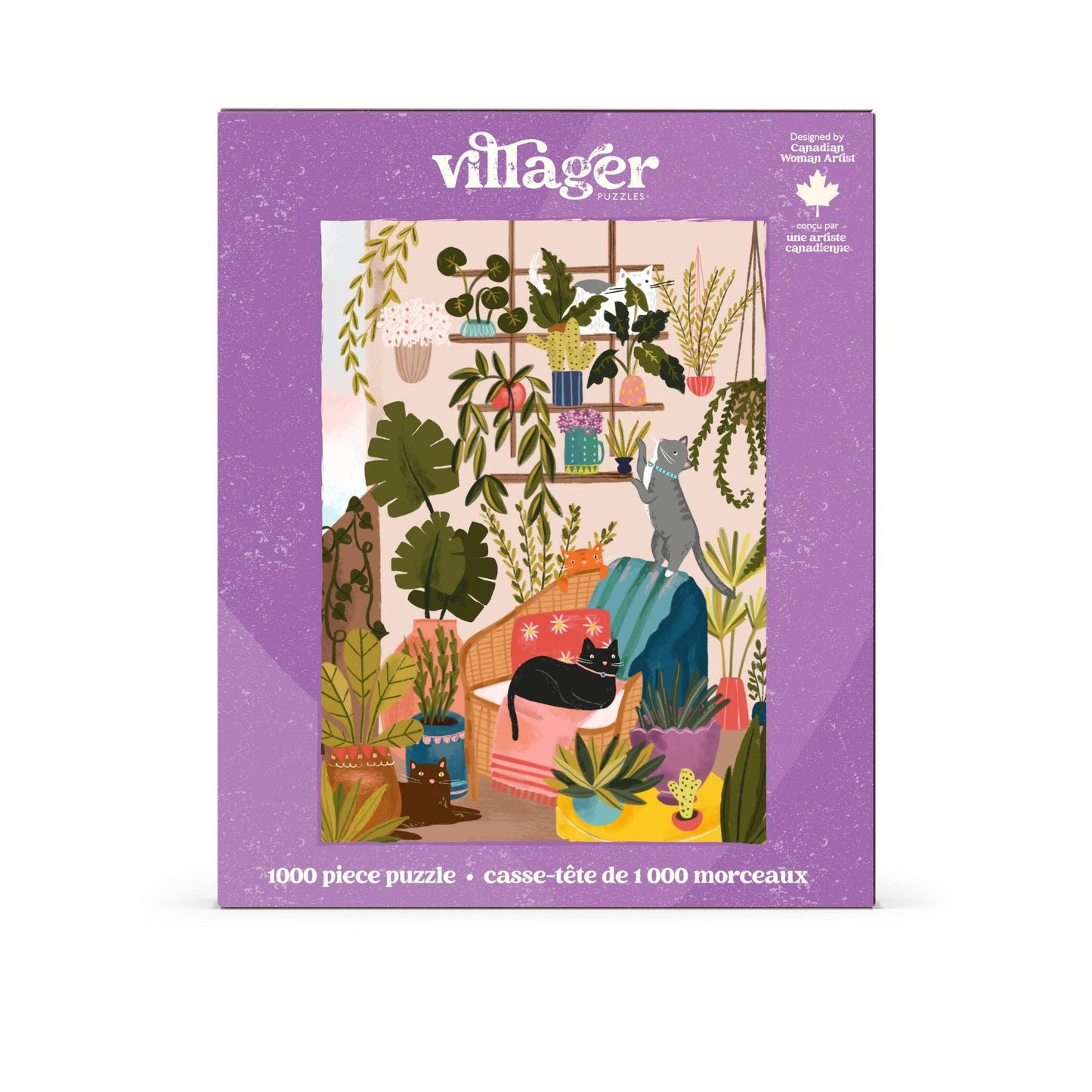Balcony Cats—1000-Piece Puzzle