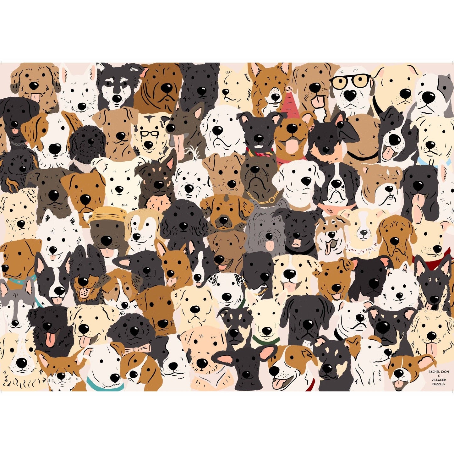 Rescue Dogs—1000-Piece Puzzle