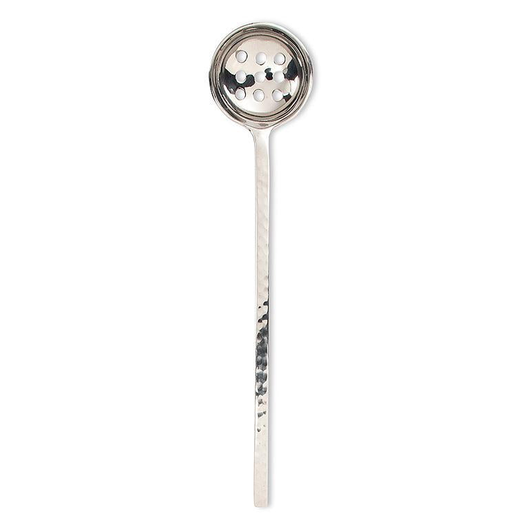 Olive Spoon Hammered Handle
