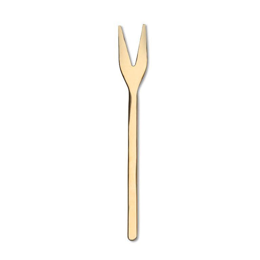 Gold Modern Cocktail Fork