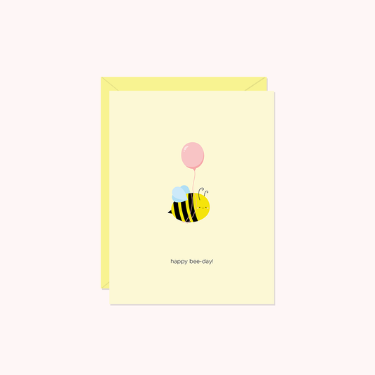 Happy Bee Day—Greeting Card