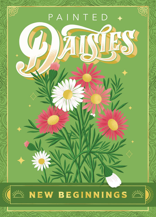 Painted Daisies (New Beginnings)—Greeting Card