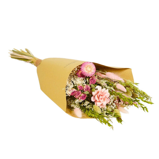 Pink Elegance—Medium Dried Flower Bouquet