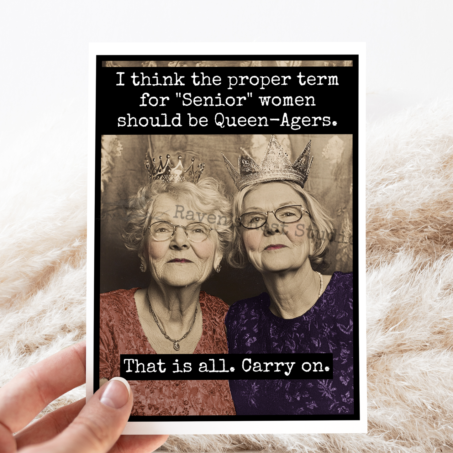 Queen-Agers. Carry On.