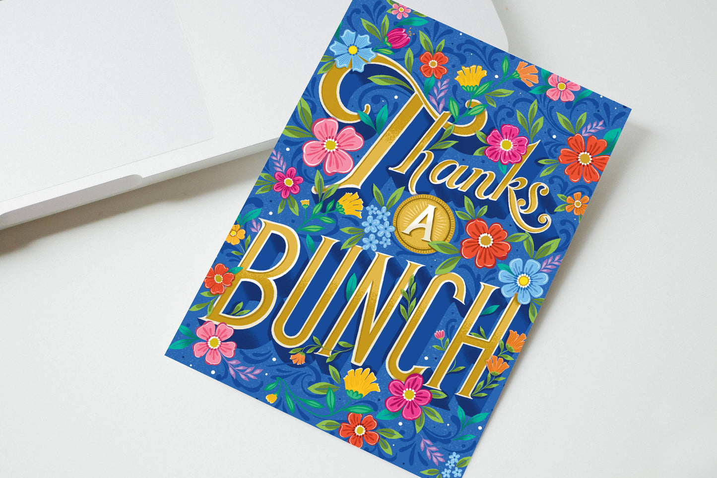 Thank You Card - Thanks a Bunch