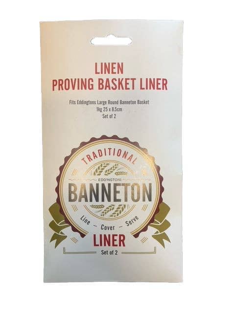 8" Basket Liner for Banneton Proofing Basket—Set of 2