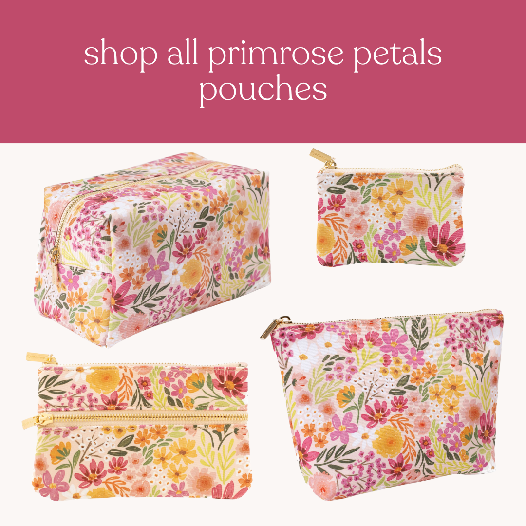Primrose Petals Coin Pouch