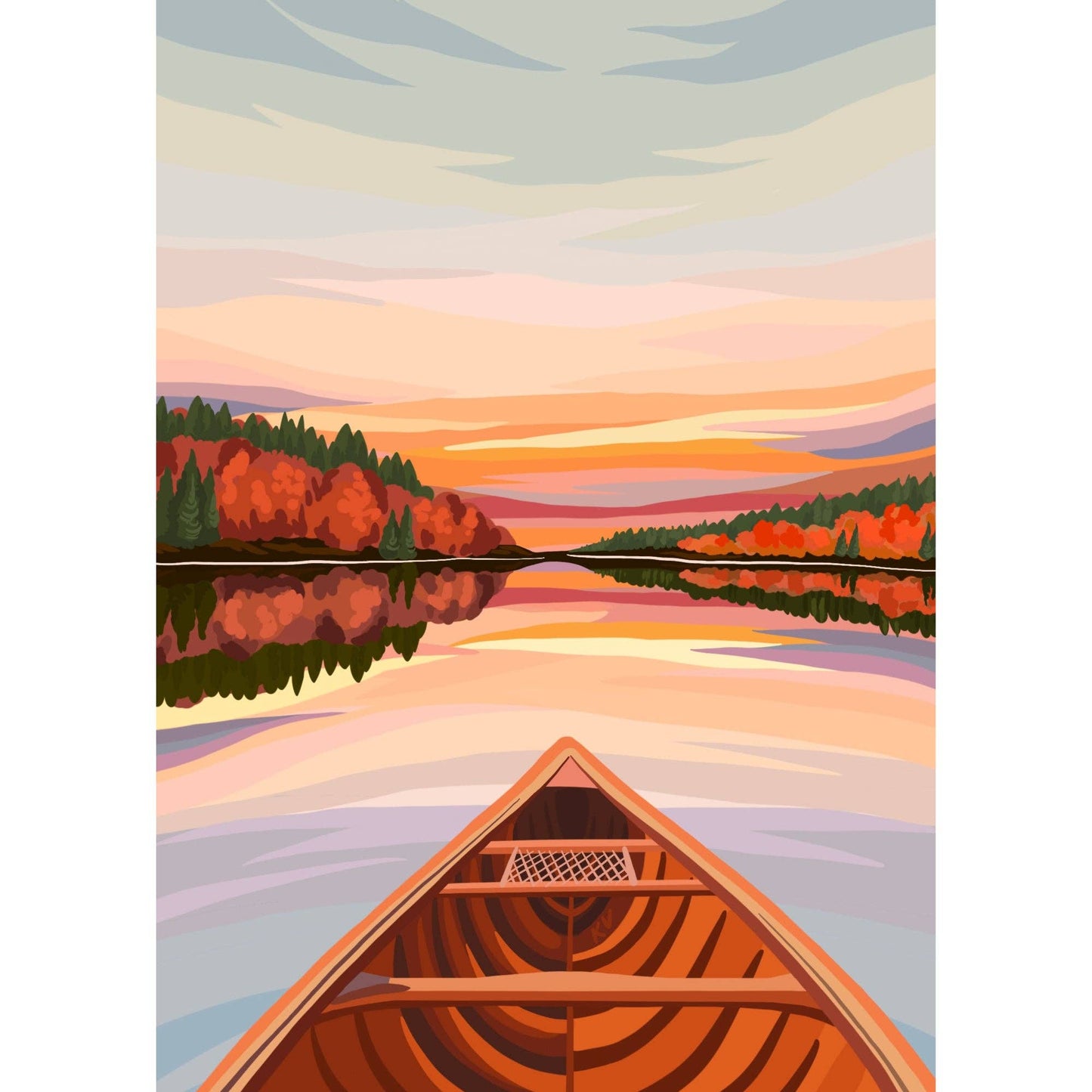 Canoeing at Dawn—500-Piece Puzzle