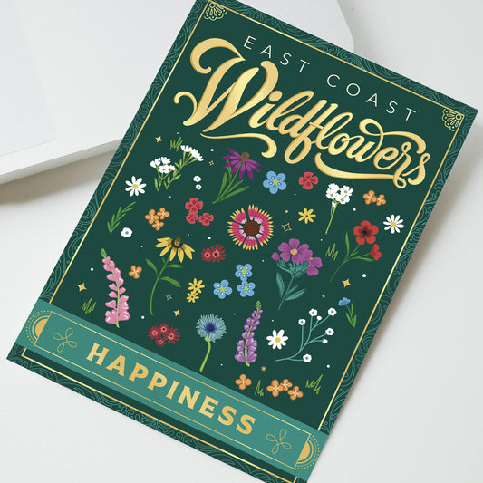 East Coast Wildflowers (Happiness)—Greeting Card