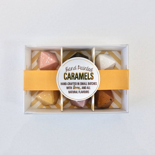 Handcrafted Belgian Chocolate Caramels—Box of 6