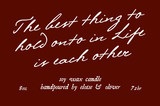 “Hold Onto In Life” Espresso Martini Soy Candle–Limited Edition