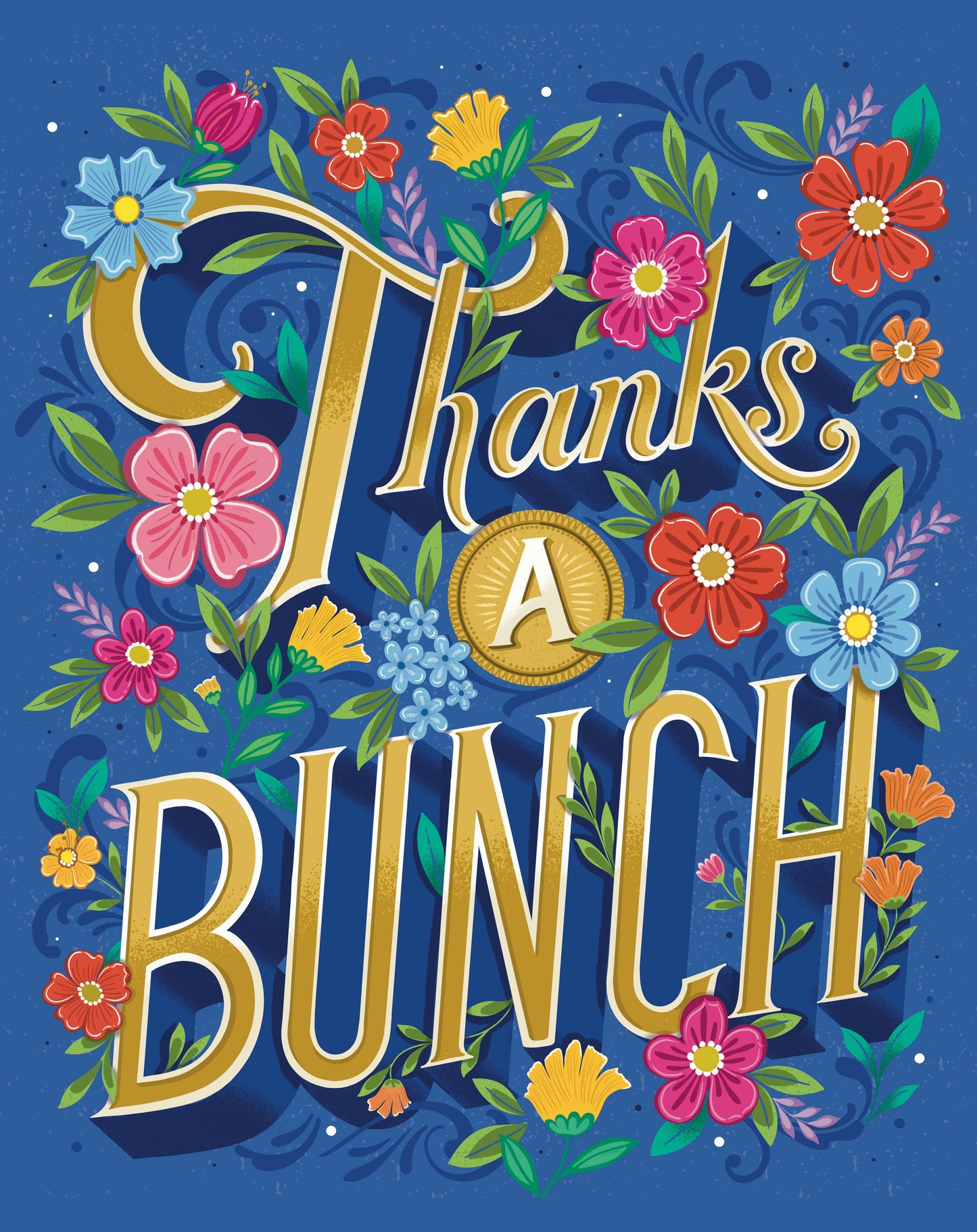 Thank You Card - Thanks a Bunch