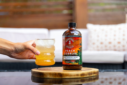 Peach Cobbler—Craft Cocktail or Mocktail Mixer