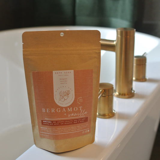 Bergamot Vanilla Bath Soak, 10 oz