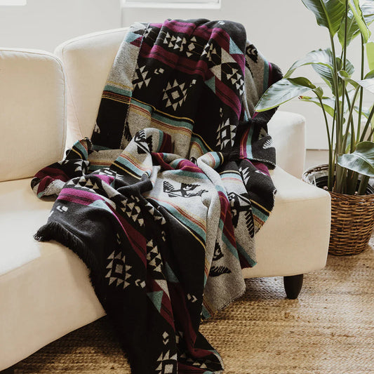 Eclair Reversible Blanket by Mini Tipi