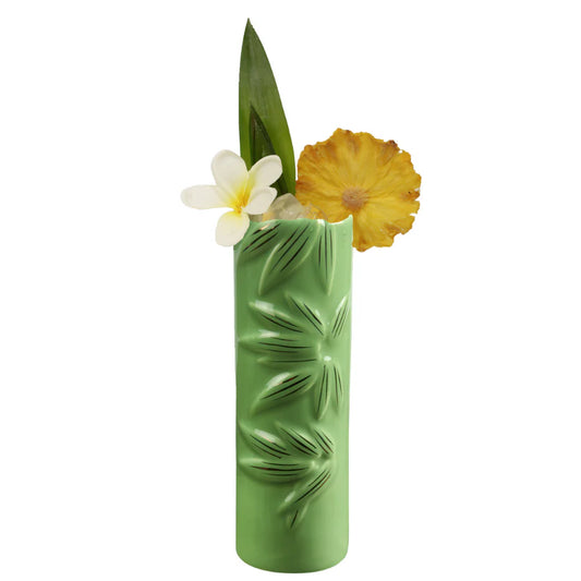 Green & Gold Bamboo Tiki Mug