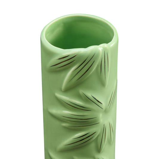 Green & Gold Bamboo Tiki Mug