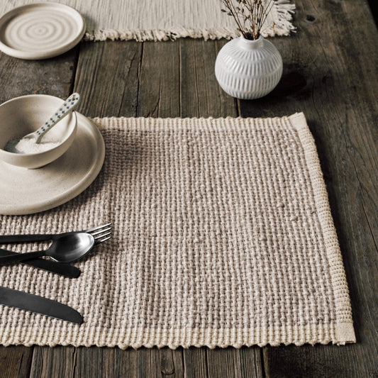 Lattice Placemat in Dove Gray