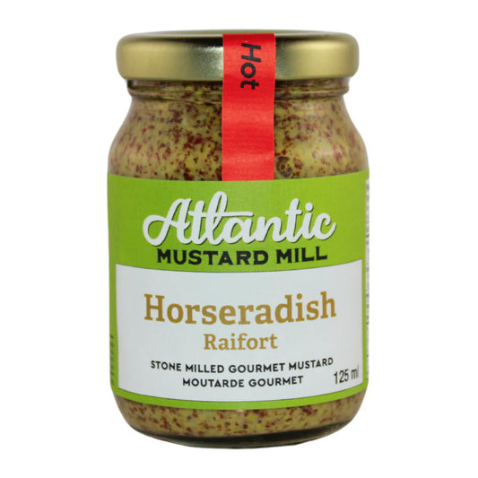 Horseradish Mustard by the Atlantic Mustard Mill