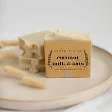 Coconut Milk & Oats Artisan Soap by La Haut Studio