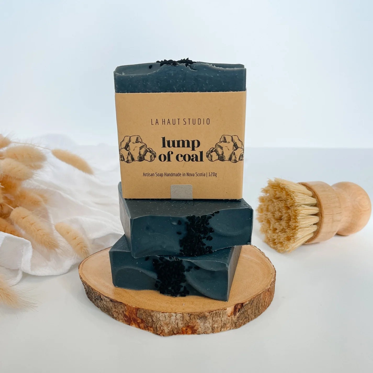 Lump of Coal—Artisan Soap by La Haut Studio