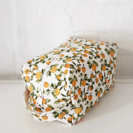 Clementine Makeup Bag—Large