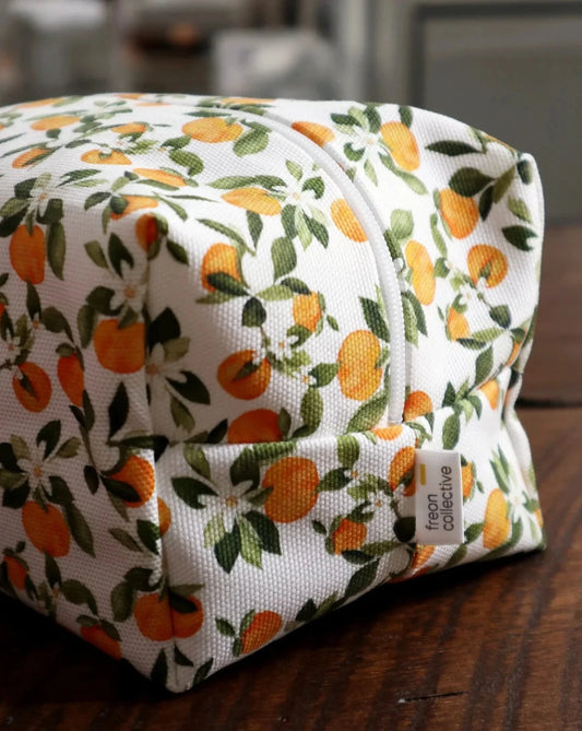 Clementine Makeup Bag—Large