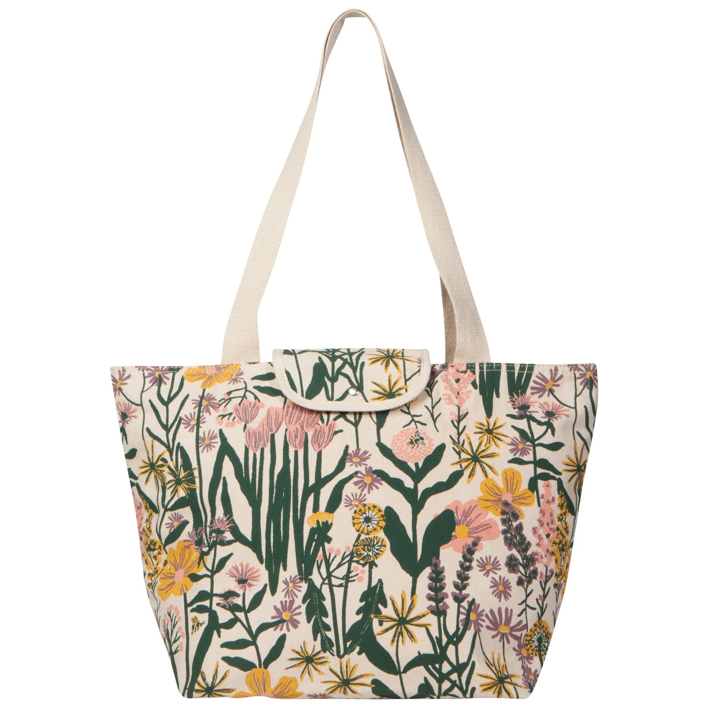 Bees & Blooms Insulated Tote