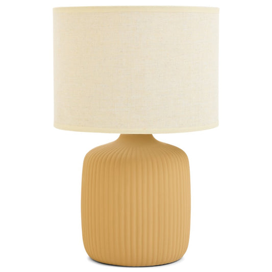 Penelope Table Lamp in Ochre