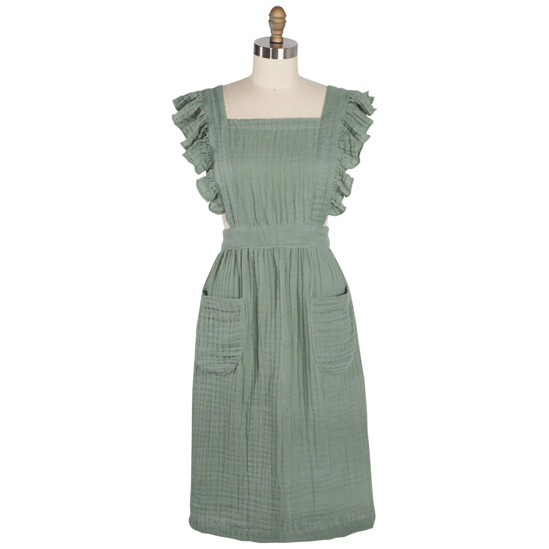 Ada Vintage Ruffled Apron