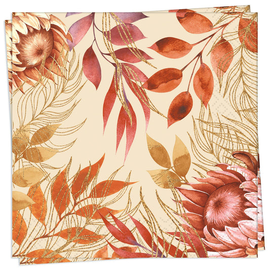 Fall blossom Luncheon Napkin