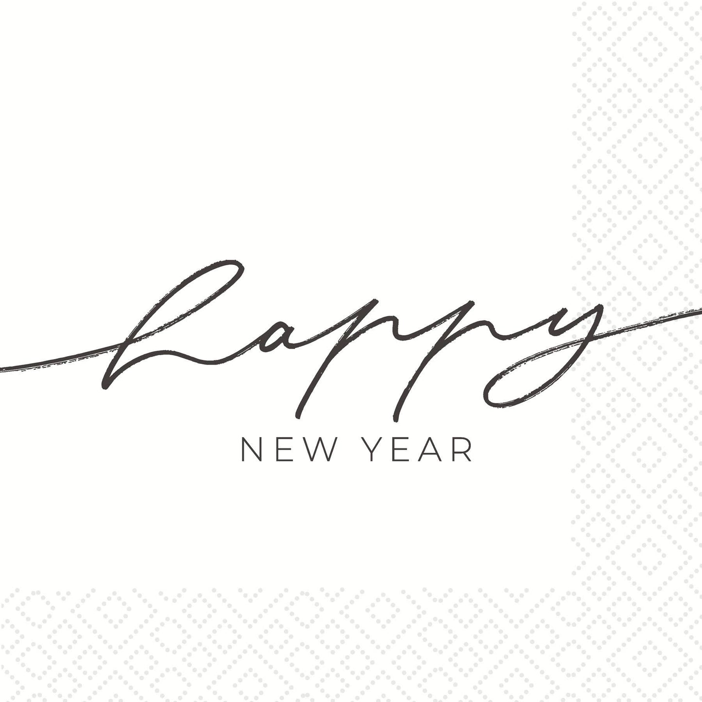 New Year Cocktail Napkin