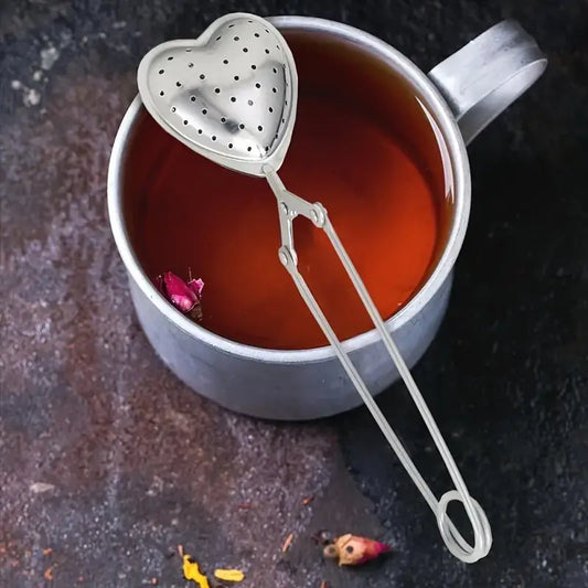 Heart-Shaped Stainless Steel Tea Infuser