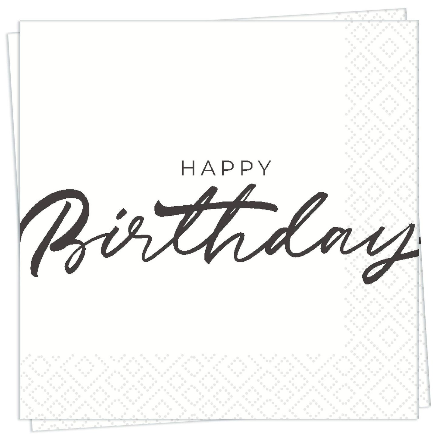 Happy Birthday Luncheon Napkin