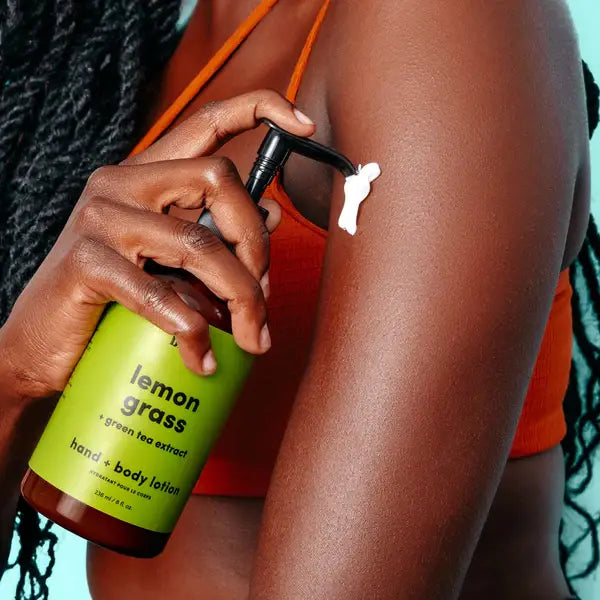 Lemongrass Hand and Body Lotion Vegan: 8oz