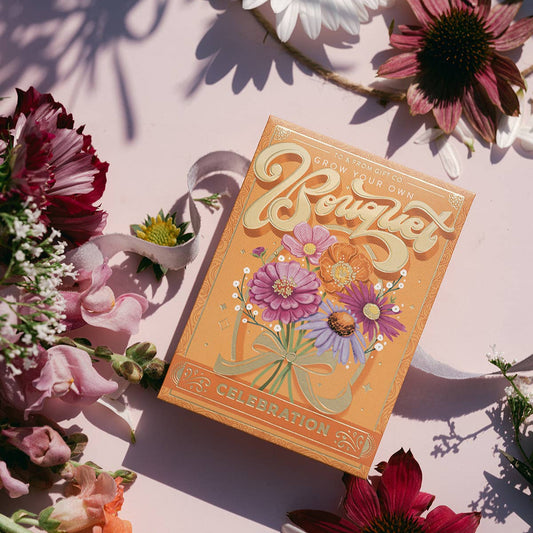 Grow Your Own Bouquet (Celebrate)—Floriography Seed Packet