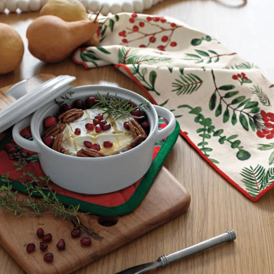 Winterberry Printed Cloth Napkins—Set of 4