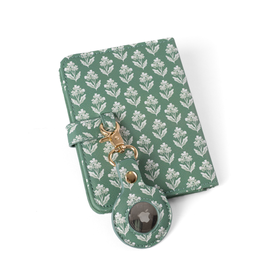 Forget Me Nots Sage Passport Cover